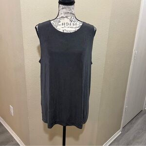 Chico's Black Sleeveless Tank Top